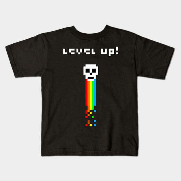 LEVEL UP! Kids T-Shirt by Lost in Time